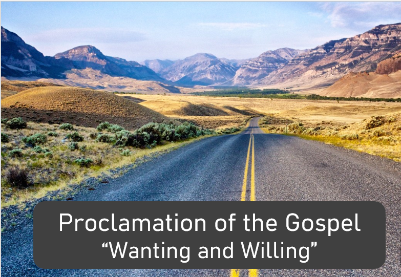 Click Here for January 9, 2022 Sermon – Wanting and Willing